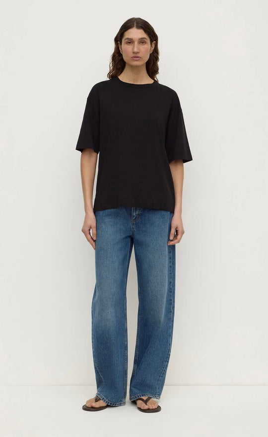 Kira Cotton Hemp Tee Black