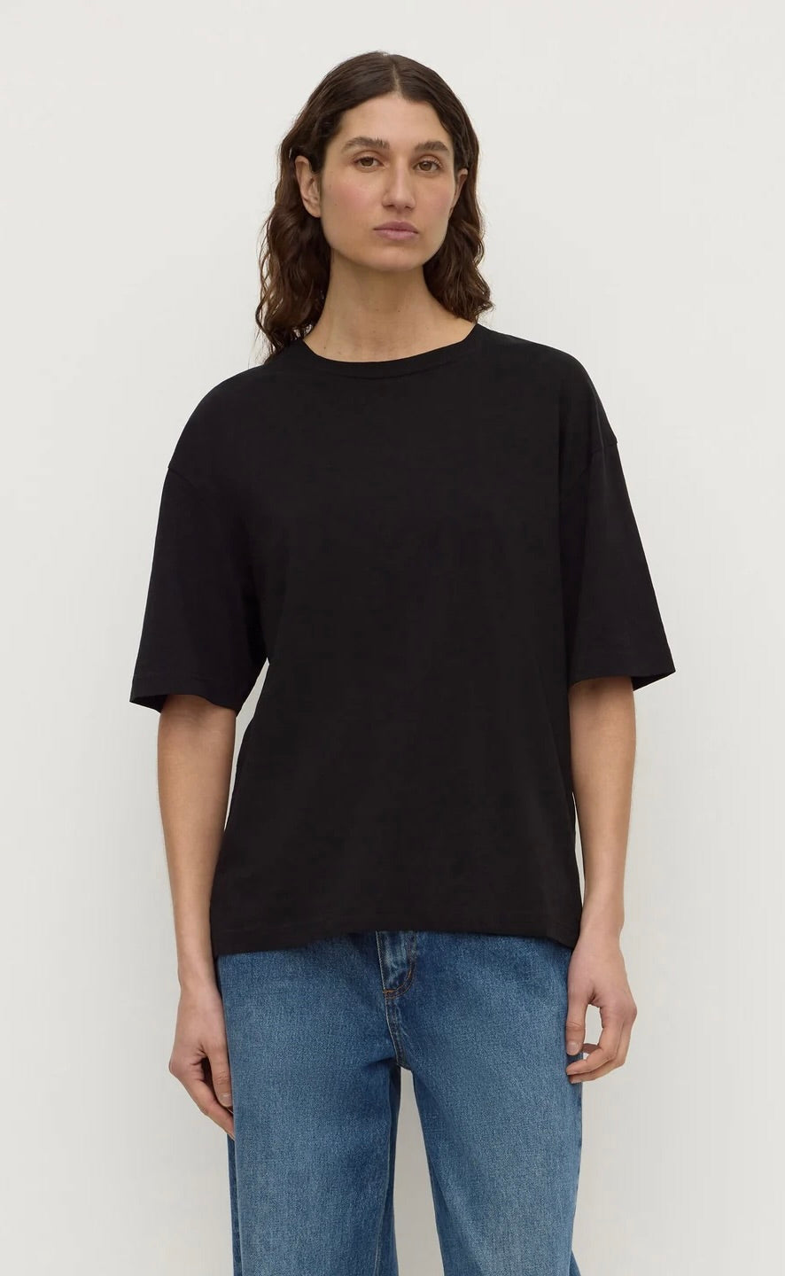 Kira Cotton Hemp Tee Black
