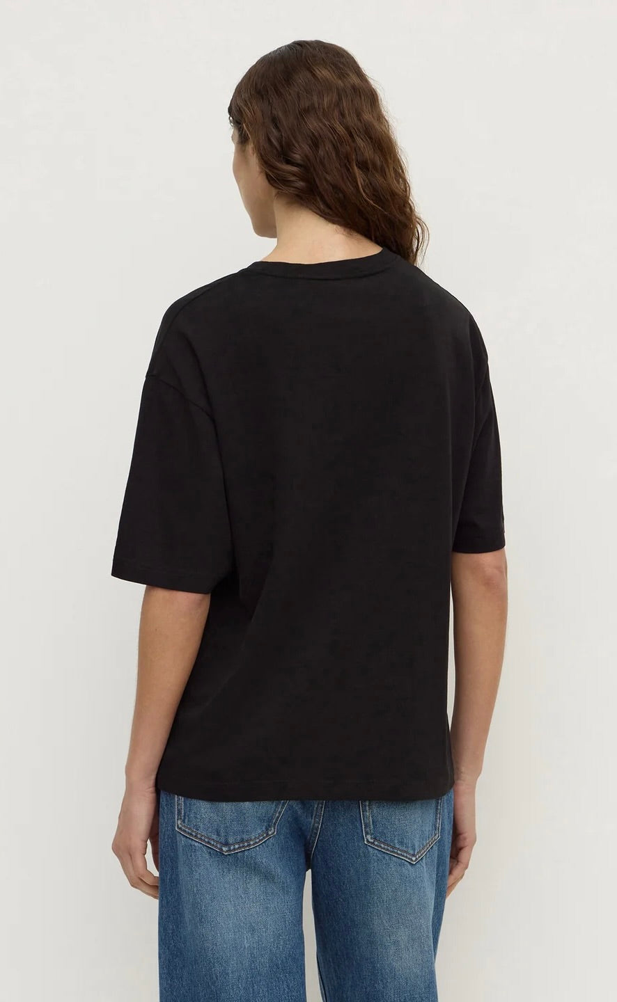 Kira Cotton Hemp Tee Black