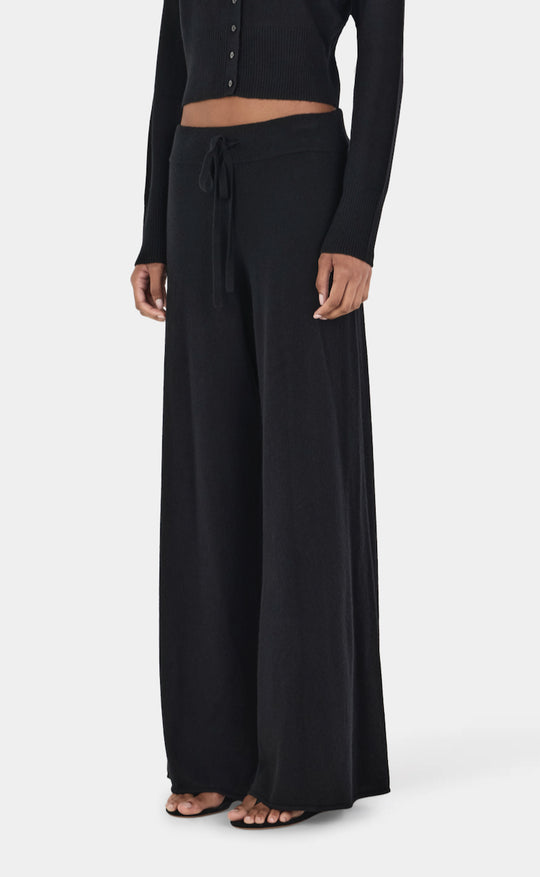 Jada Cashmere Pant Black