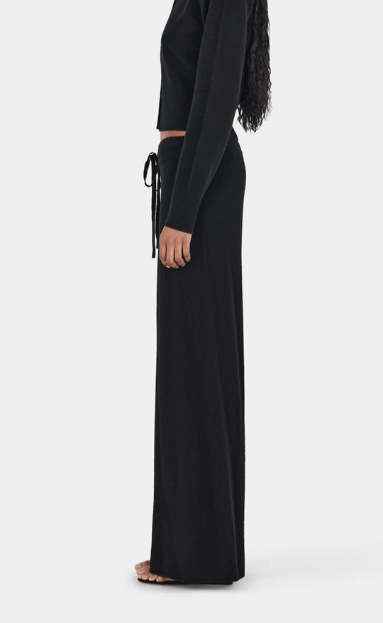 Jada Cashmere Pant Black