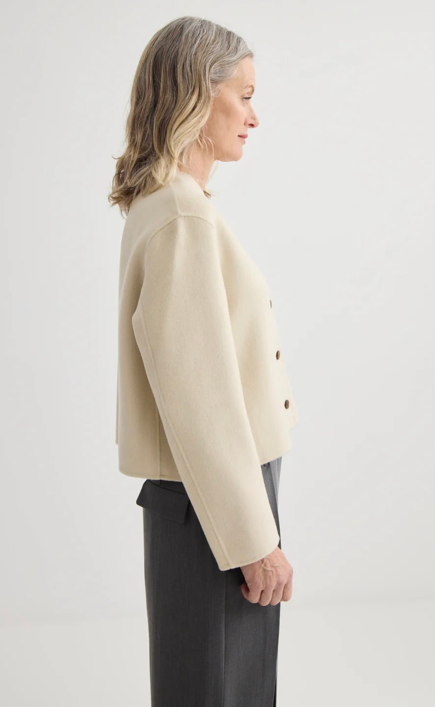 Cardi Jacket Ivory