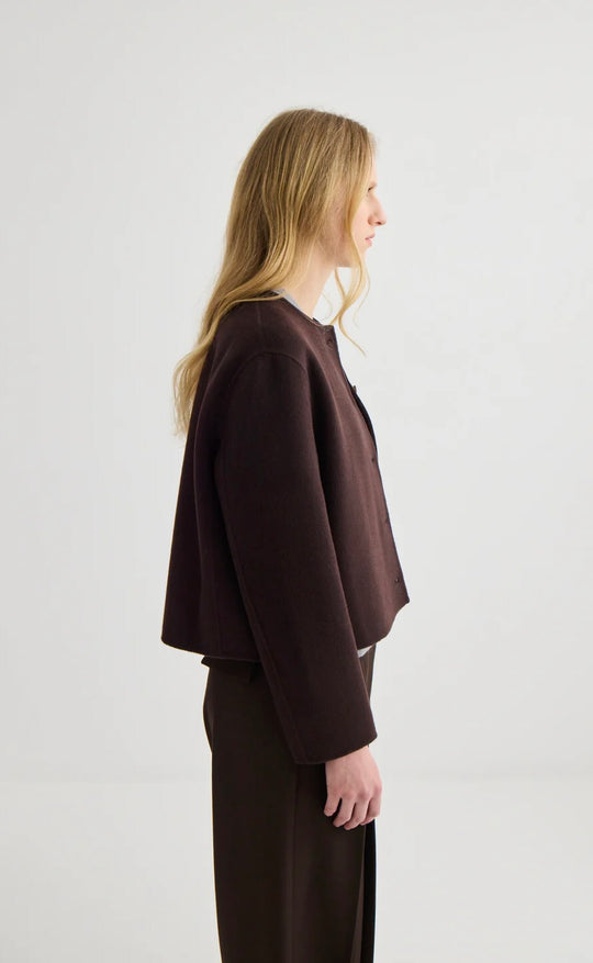Cardi Jacket Coffee