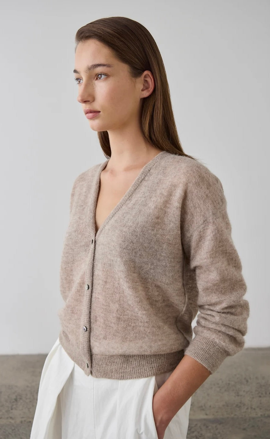 Fine Alpaca Cardigan Hazel