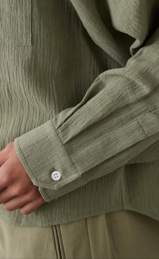 Raglan Sleeve Blouse Olive