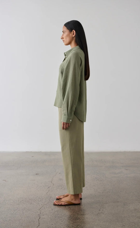 Raglan Sleeve Blouse Olive