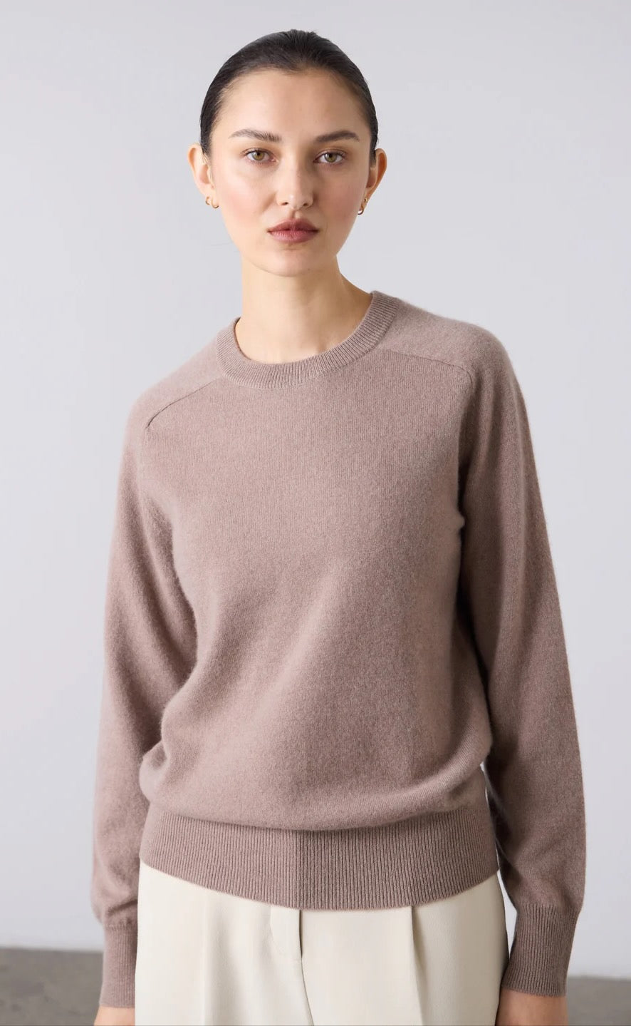 Sam Cashmere Crew Mink