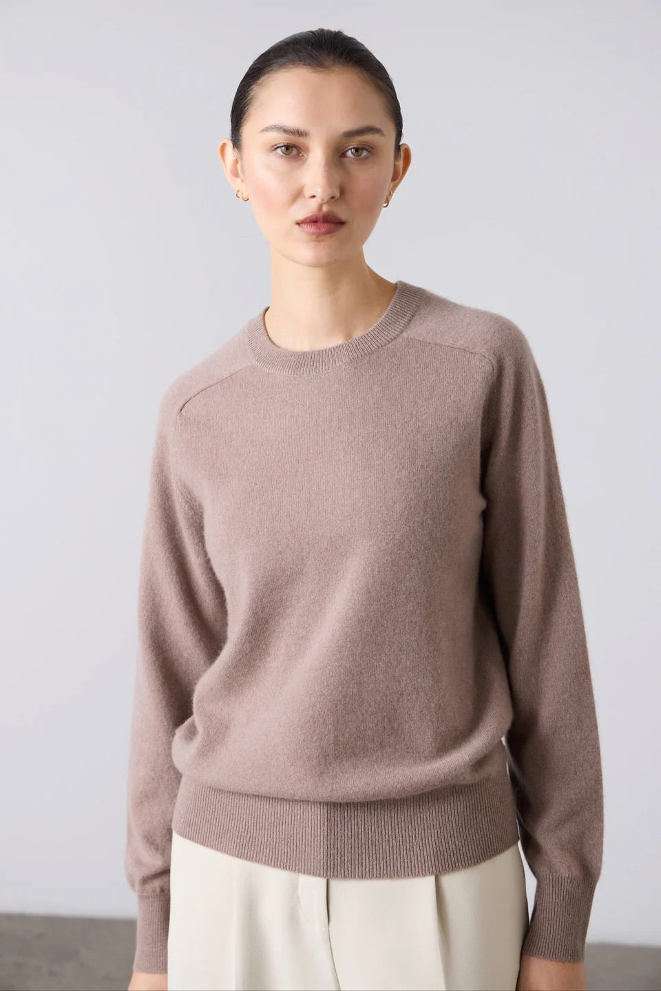 Sam Cashmere Crew Mink
