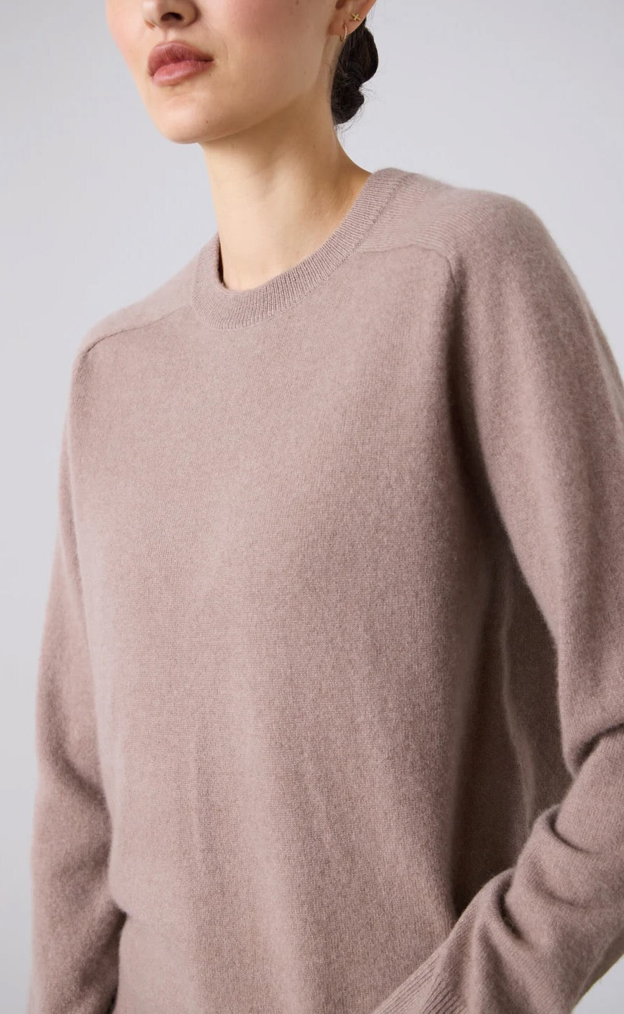 Sam Cashmere Crew Mink