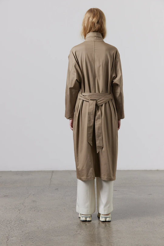 Nikki Trench Taupe