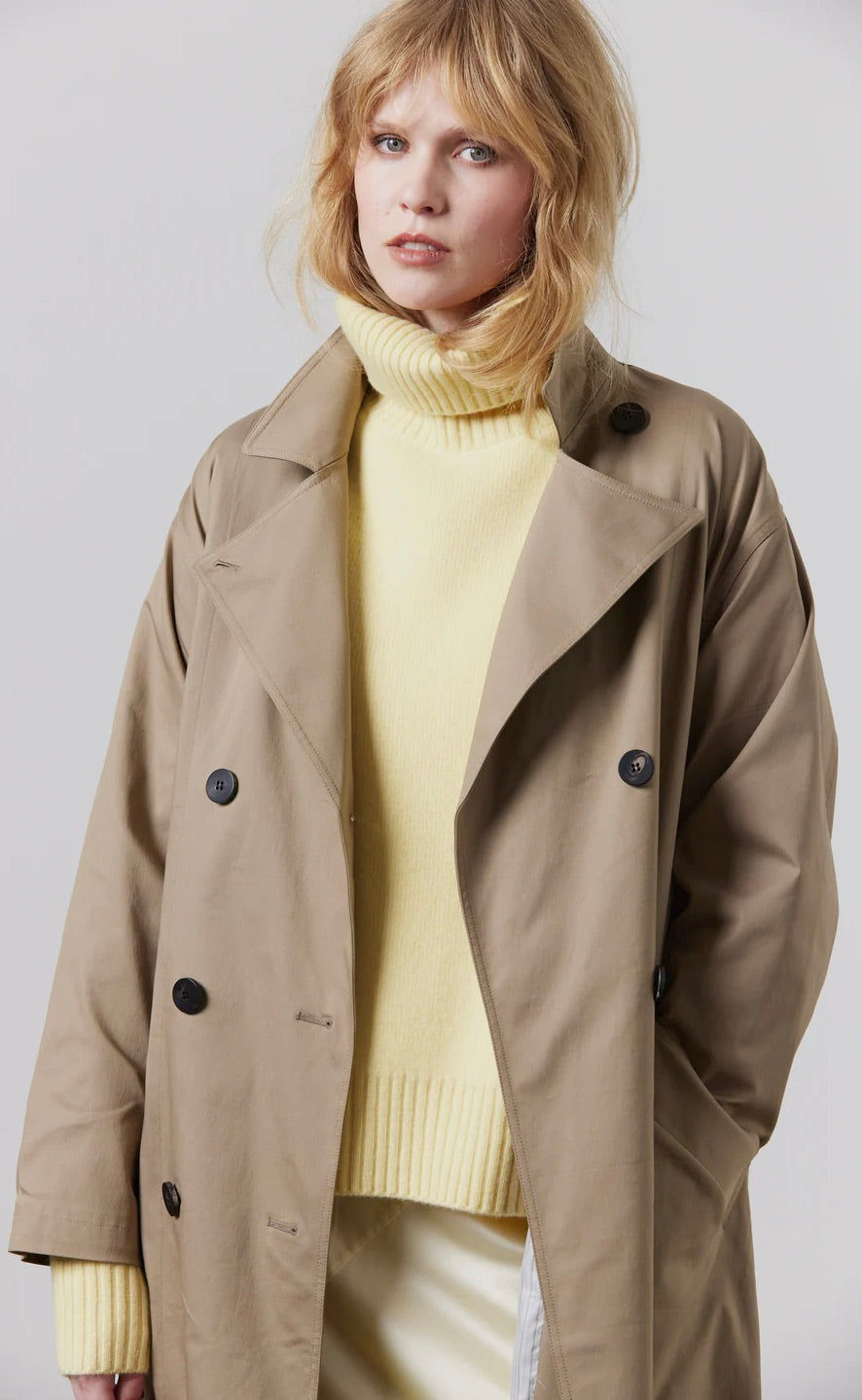 Nikki Trench Taupe