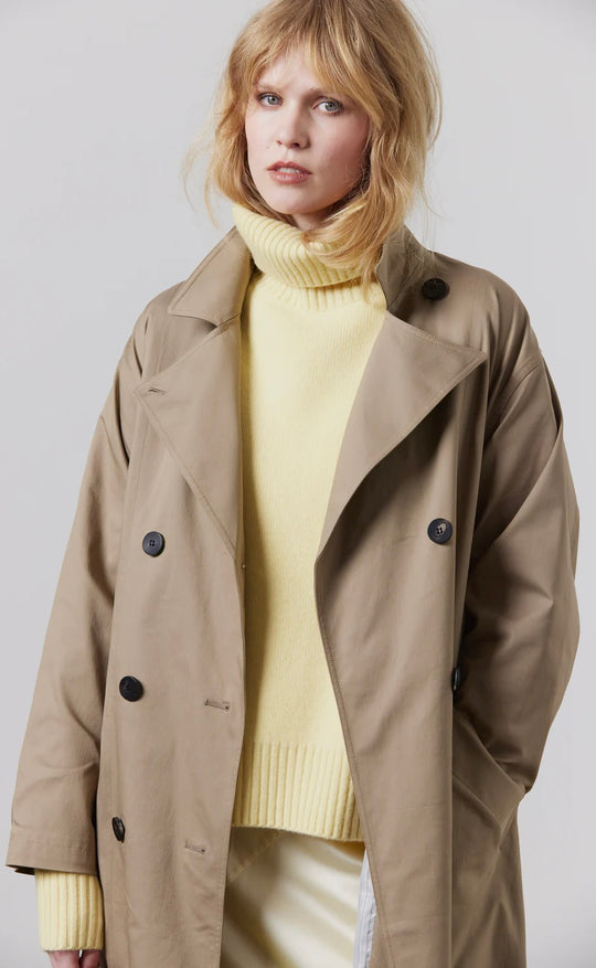 Nikki Trench Taupe