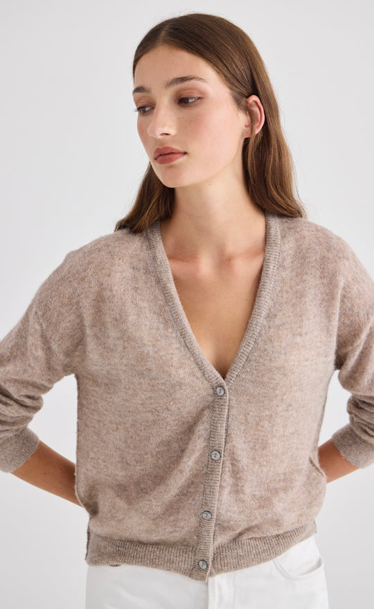 Mila Alpaca Cardi Hazel