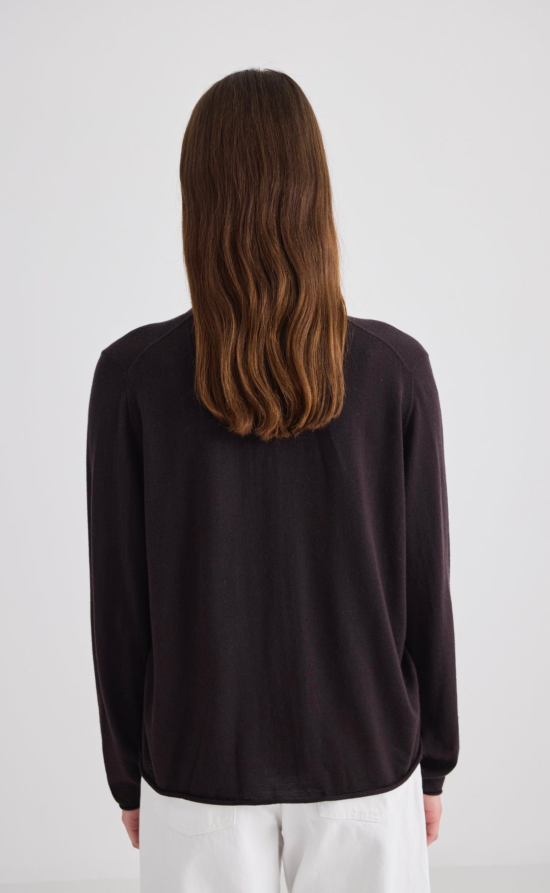 Liv Relaxed Cardi Chocolate