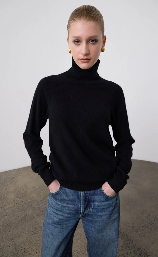 Ashwell Roll Neck Black