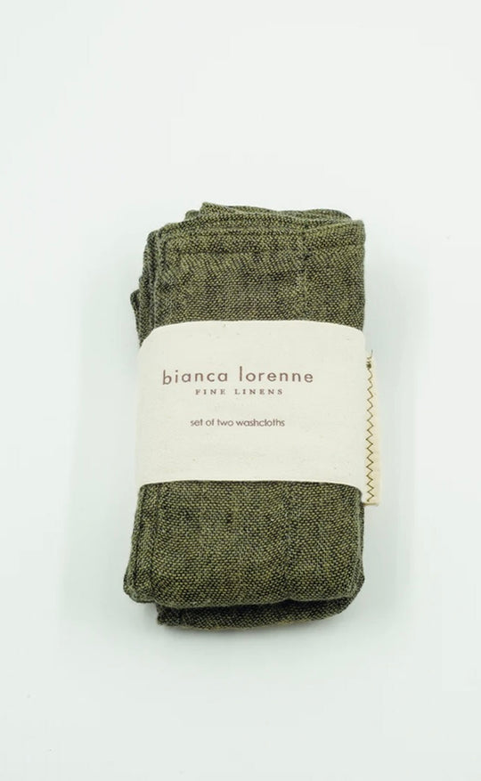 Leggera Washcloth Deep Moss | Set 2