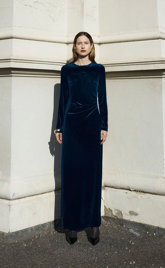 Lucia Gown Navy