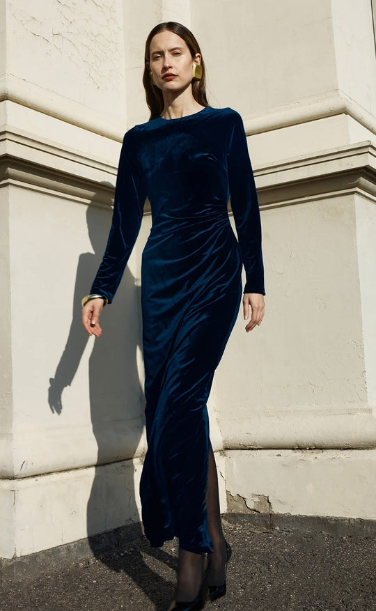 Lucia Gown Navy