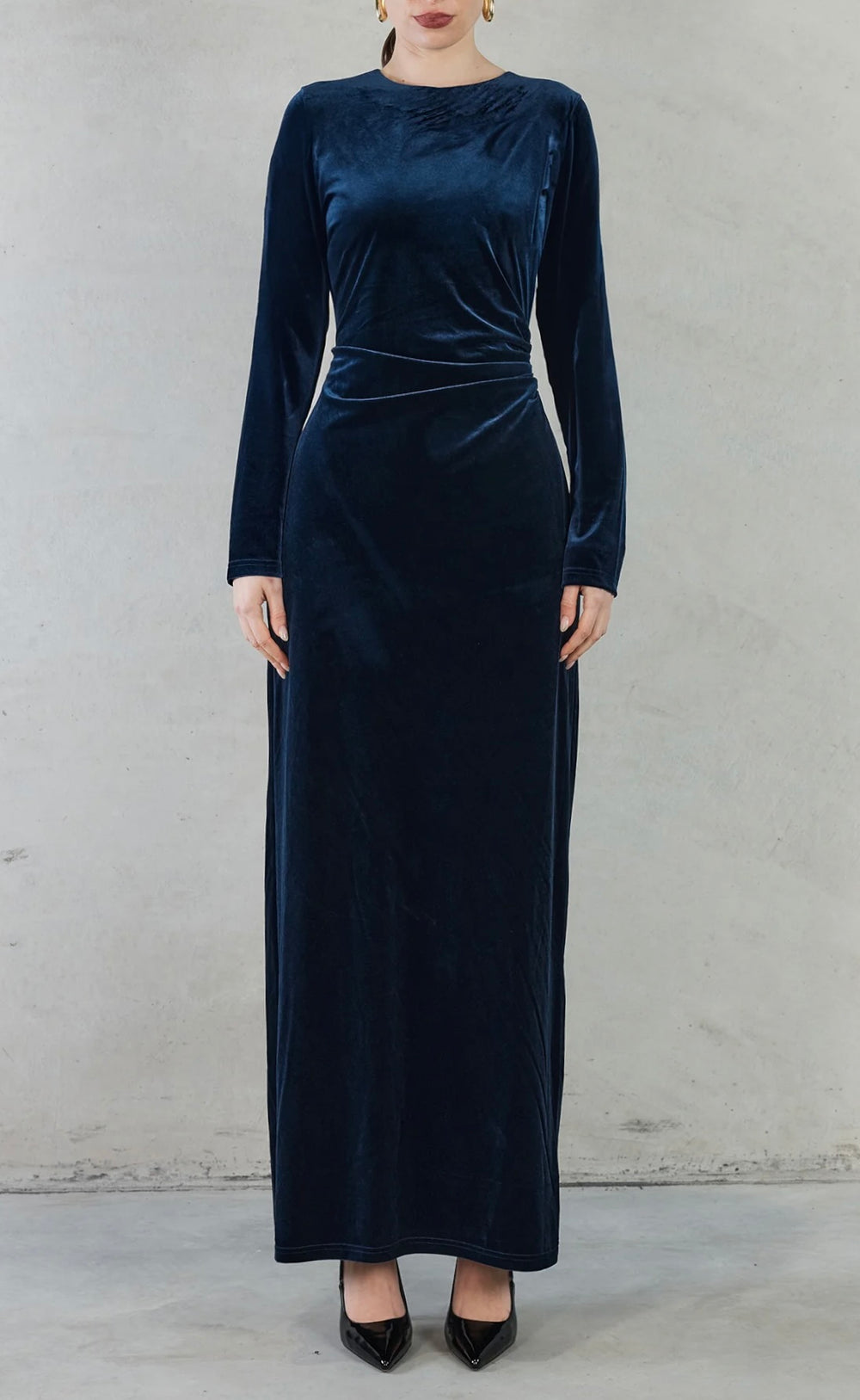 Lucia Gown Navy