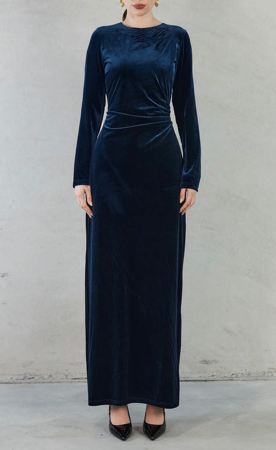Lucia Gown Navy