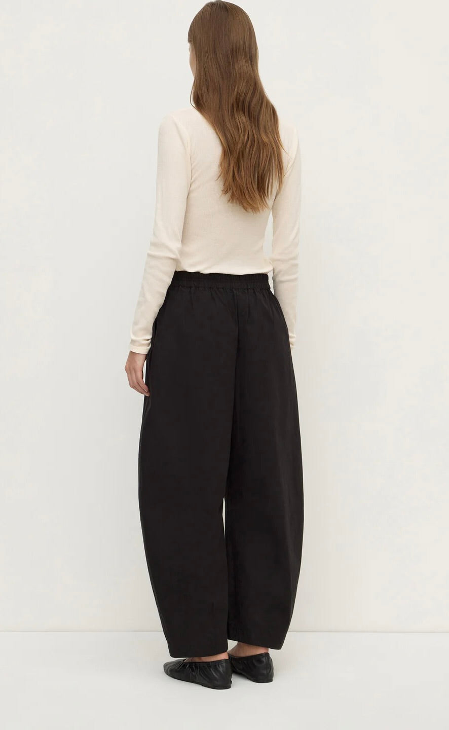 Lola Barrel Pant Black