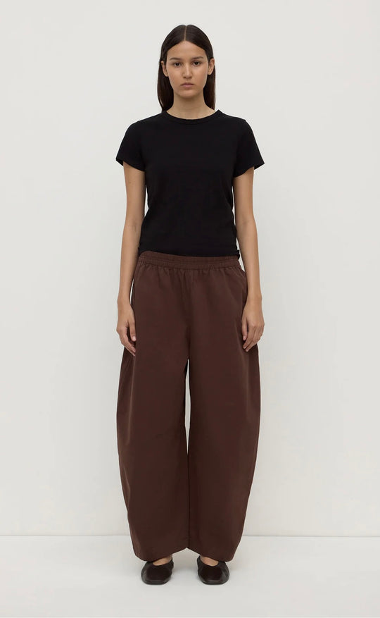 Lola Barrel Pant Ganache