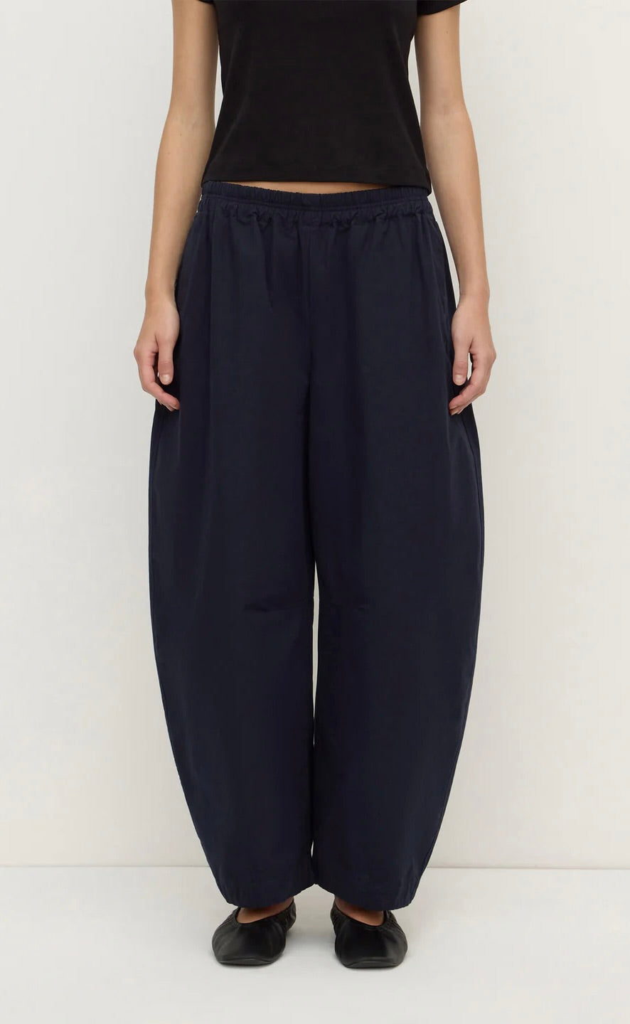 Lola Barrel Pant Navy