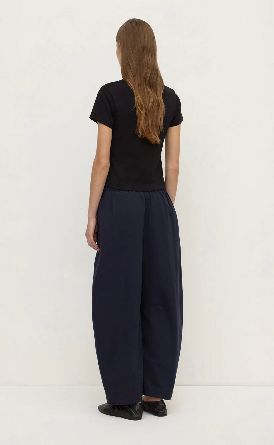 Lola Barrel Pant Navy