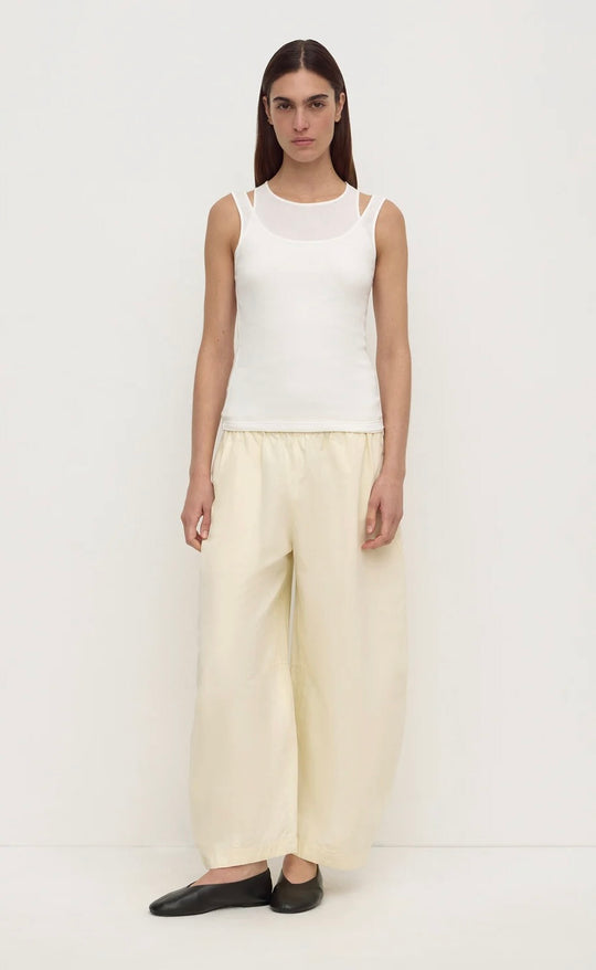 Lola Barrel Pant Vanilla
