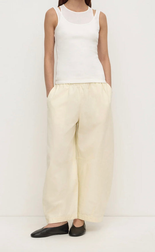 Lola Barrel Pant Vanilla