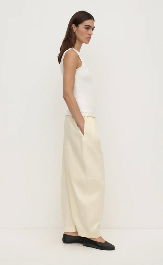 Lola Barrel Pant Vanilla