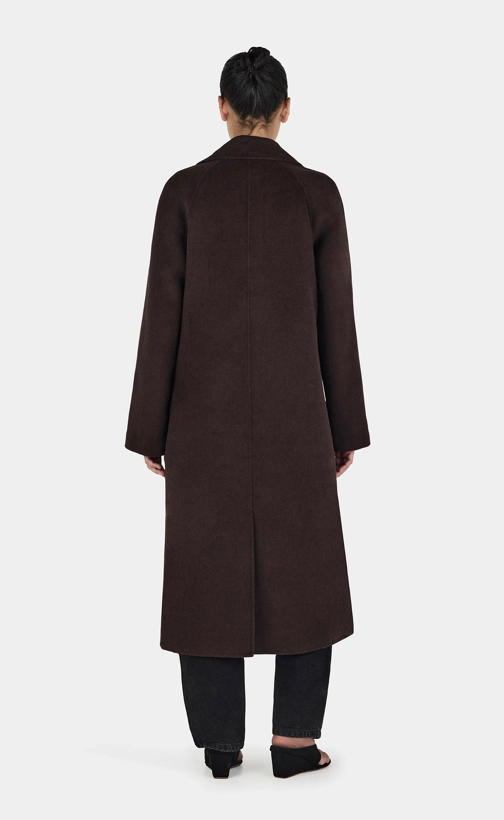 Mathews Wool Coat Regular Chocolate