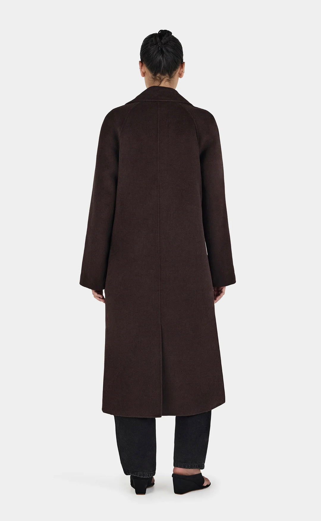 Mathews Wool Coat Regular Chocolate