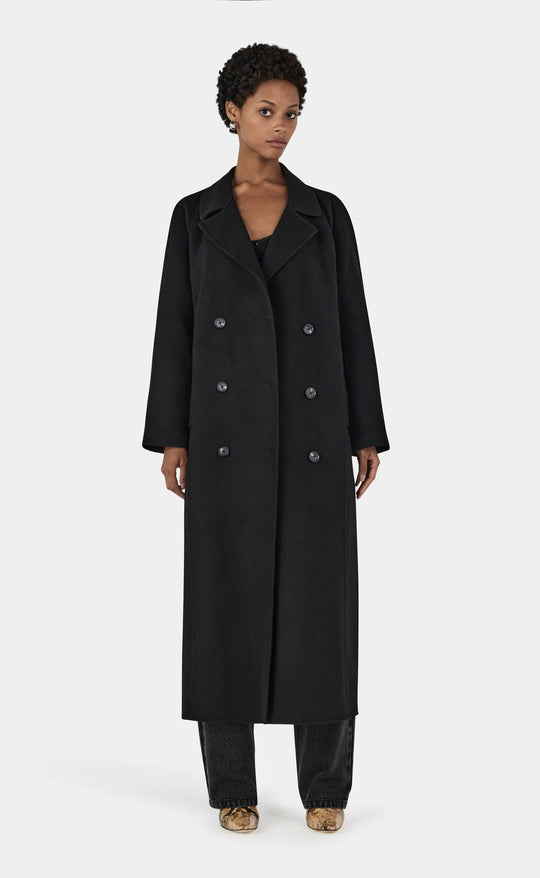 Mathews Wool Coat Black