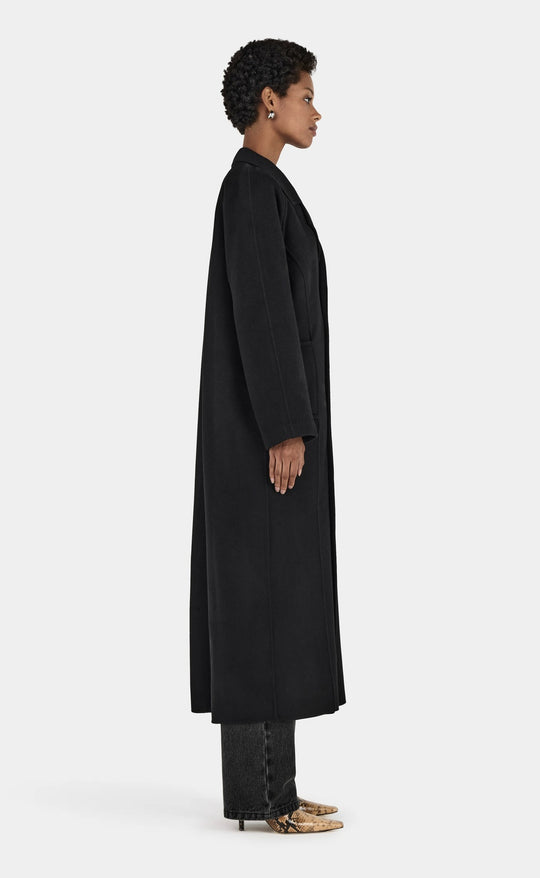 Mathews Wool Coat Black