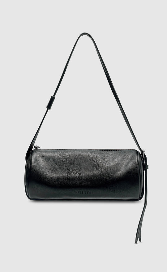 Brooke Mini Barrel Bag Black