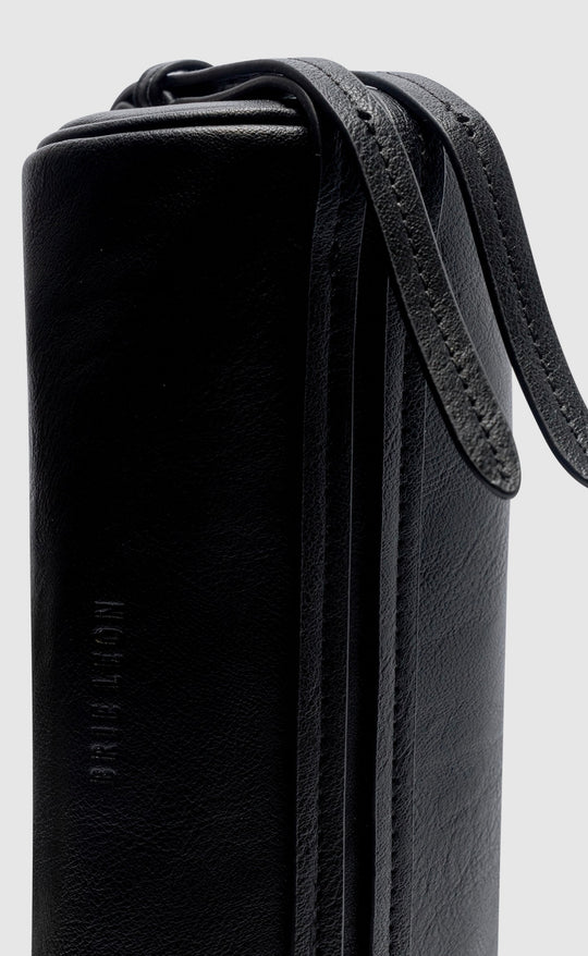 Brooke Mini Barrel Bag Black