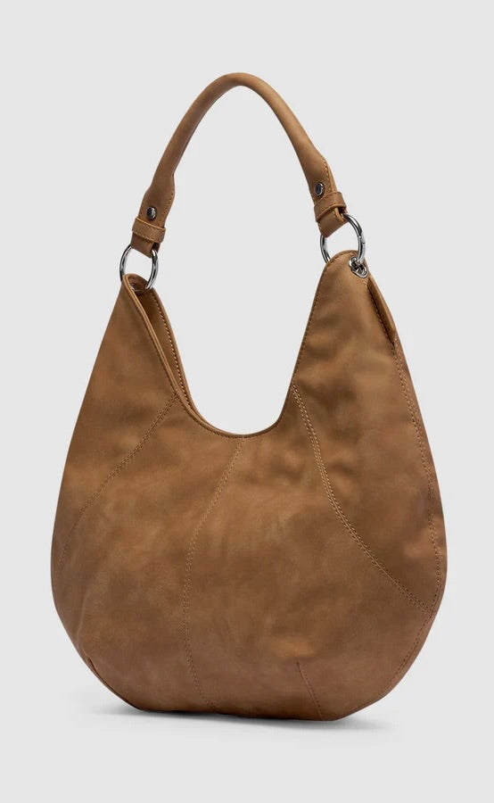Mischa Shoulder Bag Caramel Nubuck