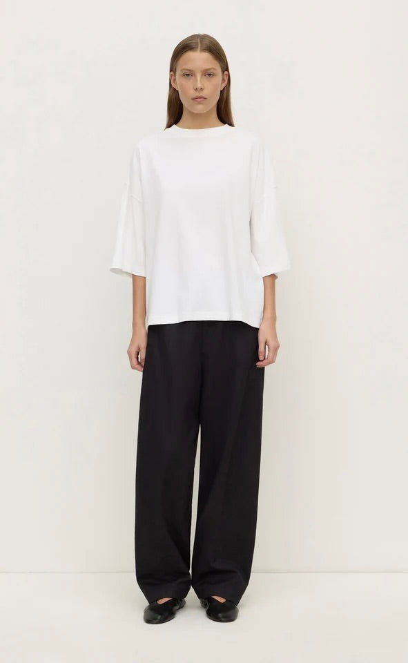 Max Cotton Oversized Tee White