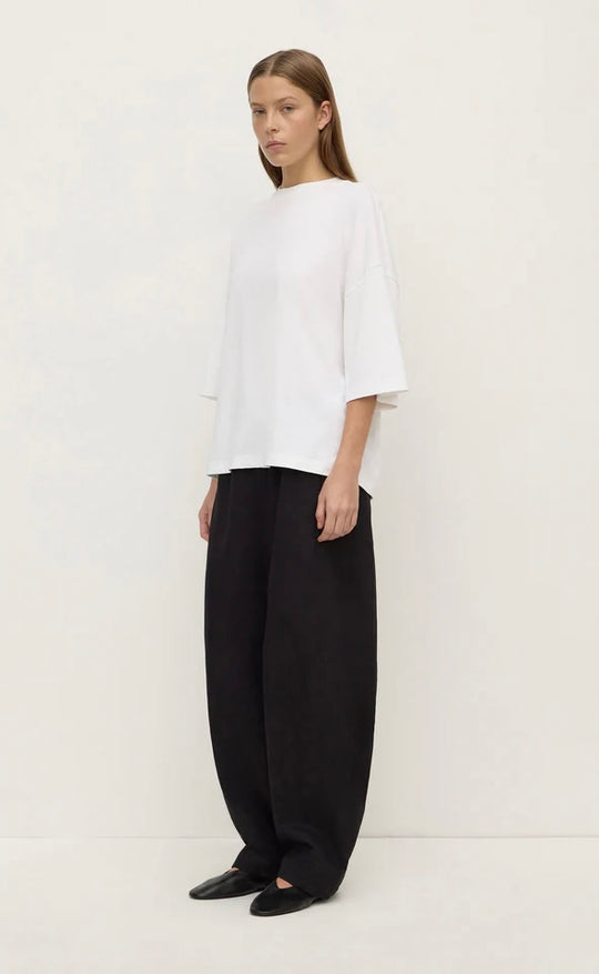Max Cotton Oversized Tee White