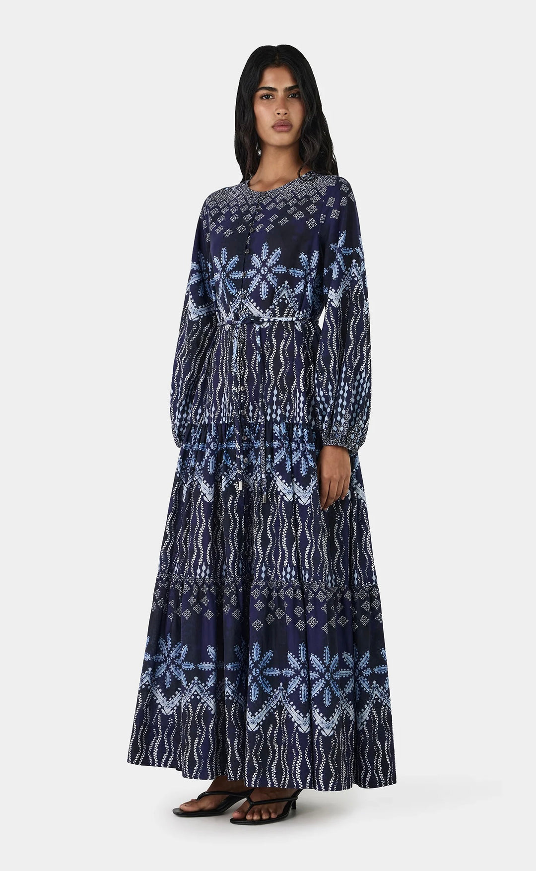 Nia Maxi Dress Indigo Drift