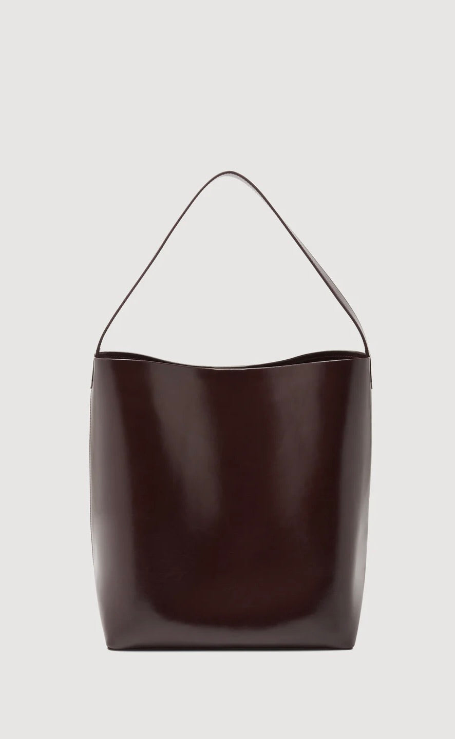 Nova Leather Shoulder Bag Wine
