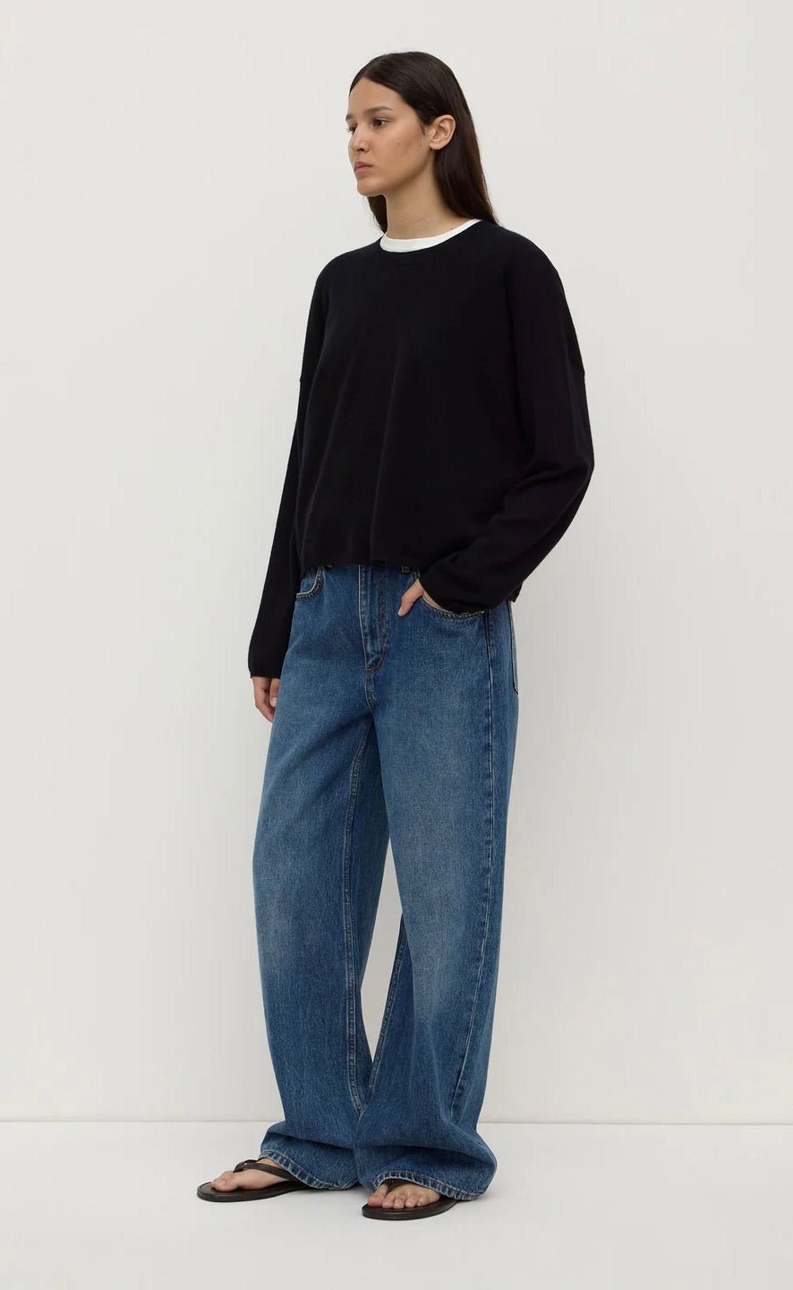 Odelle Cashmere Knit Black