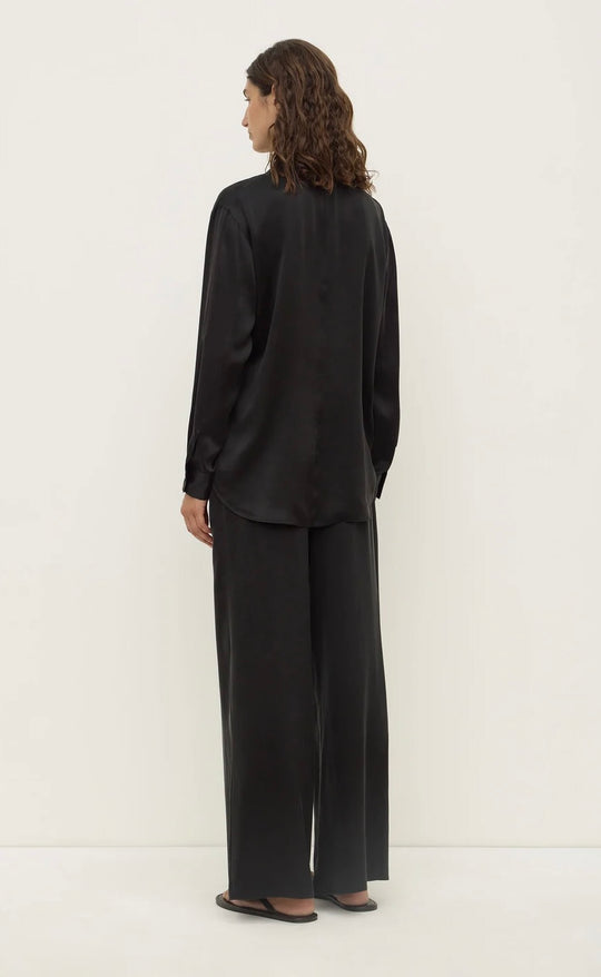 Pippa Silk Pant Black