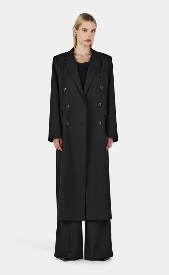 Renata Longline Blazer Black