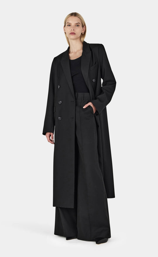 Renata Longline Blazer Black