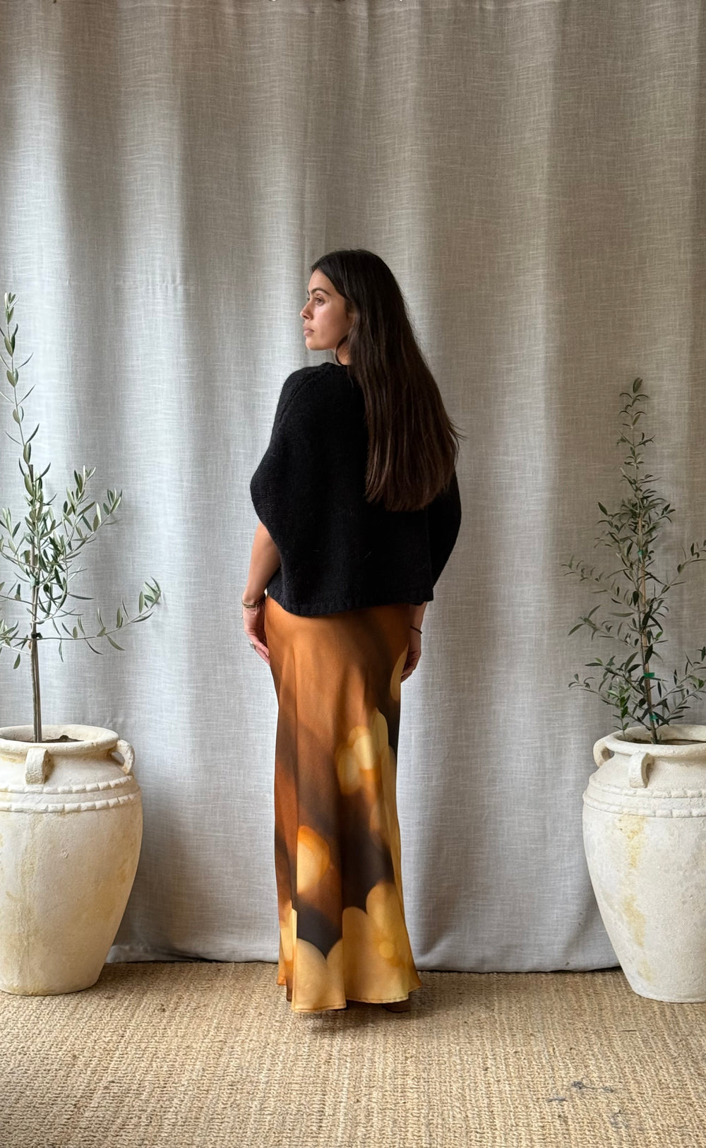 Renee Maxi Skirt Lamp Light