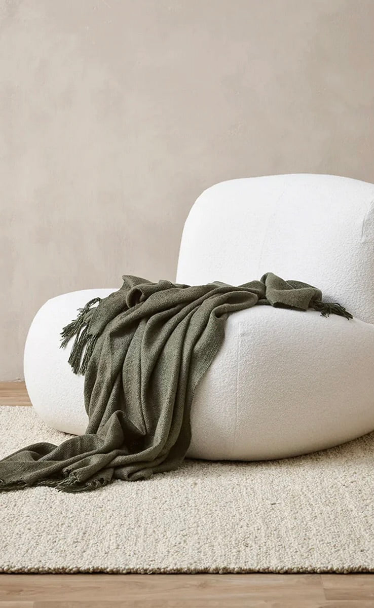 Richmond Throw Dark Olive