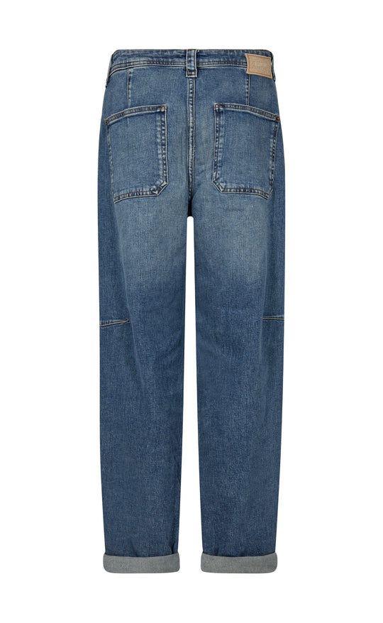 Aymen Kyoto Jean Mid Blue