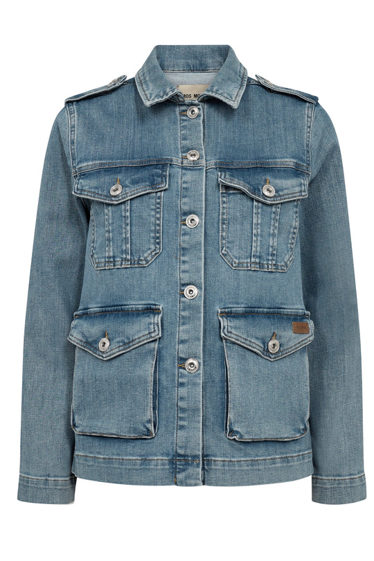 Anetta Denim Shirt Light Blue